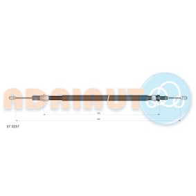 Handbremsseil 07.0257 von ADRIAUTO günstig für 27,74 € online kaufen