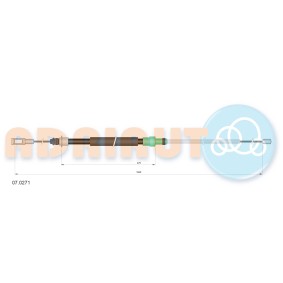 Handbremsseil 07.0271 von ADRIAUTO günstig für 15,22 € online kaufen