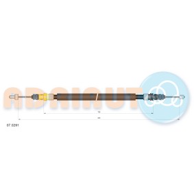Handbremsseil 07.0291 von ADRIAUTO günstig für 25,01 € online kaufen