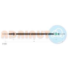 Handbremsseil 07.0294 von ADRIAUTO günstig für 25,95 € online kaufen