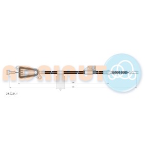 Handbremsseil für NISSAN von ADRIAUTO