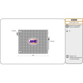 Compre Condensador, ar condicionado da AHE 43840 a um preço baixo por 167,66 €