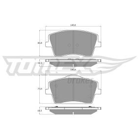 Compre Pastilhas de travão da TOMEX brakes TX 19-16 a um preço baixo por 40,29 €