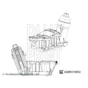 Ölfiltergehäuse ADBP210053 von BLUE PRINT günstig für 91,10 € online kaufen