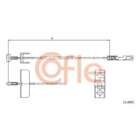 Compre Cabo de aço, travão de estacionamento da COFLE 92.11.6802 a um preço baixo por 6,55 €