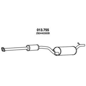 Compre Panela de escape central da PEDOL 013.755 a um preço baixo por 105,38 €