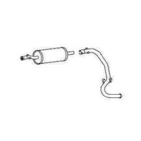 Endschalldämpfer 022.075 von PEDOL günstig für 91,01 € online kaufen