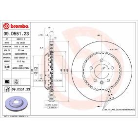 Bremsscheibe für LAND ROVER von BREMBO