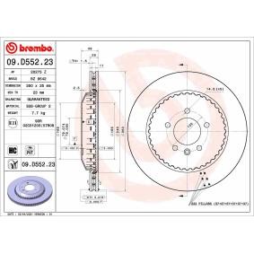 Bremsscheibe für LAND ROVER von BREMBO