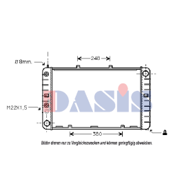 Compre Radiador de AKS DASIS online para 928 Coupe a preços moderados