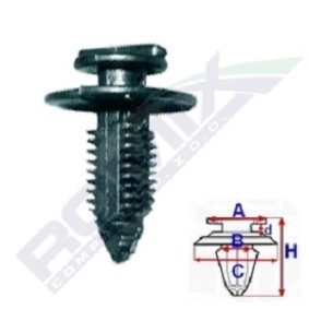 Comprar Clip, listón de ROMIX C10067 a bajo precio de 0,20 €