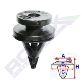 Comprar Clip, listón de ROMIX C30961 a bajo precio de 1,44 €
