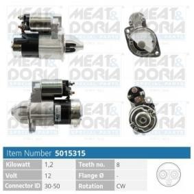 Anlasser 5015315 von MEAT & DORIA günstig für 172,08 € online kaufen