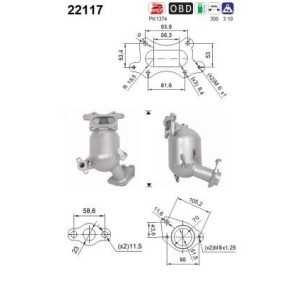 Pleuel des Herstellers AS - Originalware Artikelnummer: 22117