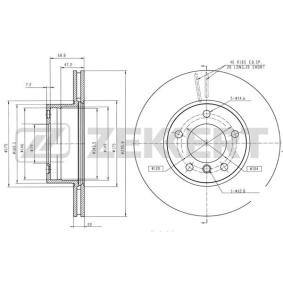 Bremsscheibe BS-5209B von ZEKKERT günstig für 51,27 € online kaufen