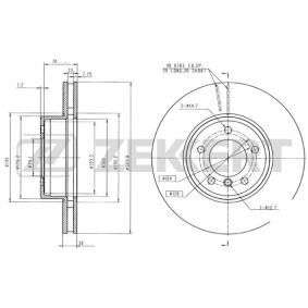 Bremsscheibe BS-5603B von ZEKKERT günstig für 67,30 € online kaufen