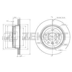 Bremsscheibe BS-6007B von ZEKKERT günstig für 50,99 € online kaufen