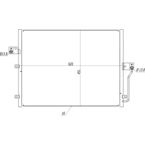 Comprar Condensador, aire acondicionado de HART 636 978 a bajo precio de 96,55 €