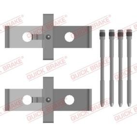 Compre Kit de acessórios, pastilhas de travão da QUICK BRAKE 109-0136 a um preço baixo por 12,43 €