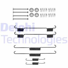Compre Kit de acessórios, maxilas do travão da DELPHI LY1313 a um preço baixo por 9,10 €