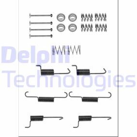 Compre Kit de acessórios, maxilas de travão de estacionamento da DELPHI LY1317 a um preço baixo por 8,18 €