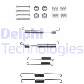 Compre Kit de acessórios, maxilas do travão da DELPHI LY1318 a um preço baixo por 8,71 €
