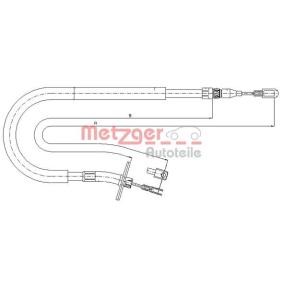 Handbremsseil für MERCEDES-BENZ von METZGER