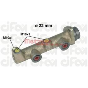 Hauptbremszylinder des Herstellers METZGER - Originalware Artikelnummer: 202-134