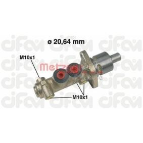 Hauptbremszylinder des Herstellers METZGER - Originalware Artikelnummer: 202-149