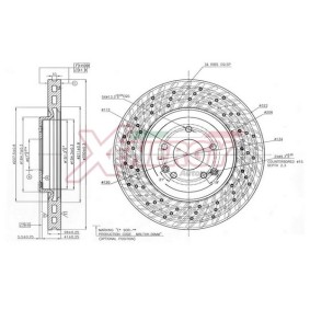 Bremsscheibe X602887 von AP XENERGY günstig für 67,42 € online kaufen