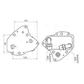 Ölkühler für LANCIA von AVA COOLING SYSTEMS