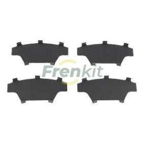 Comprar Lámina antichirrido, guarnición freno (placa anterior) de FRENKIT 940015 a bajo precio de 2,89 €