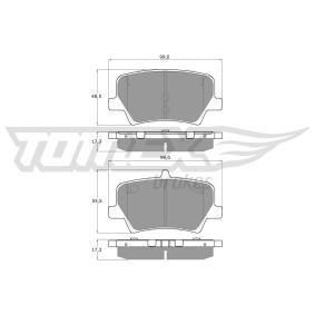 Compre Pastilhas de travão da TOMEX brakes TX 19-17 a um preço baixo por 39,47 €