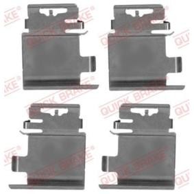 Compre Kit de acessórios, pastilhas de travão da QUICK BRAKE 109-0142 a um preço baixo por 5,14 €