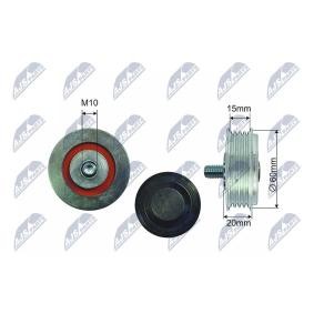 Comprar Rodillo guía / desviación, correa trapecial de NTY RNK-AU-036 a bajo precio de 25,27 €