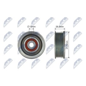 Achetez des Galet enrouleur de courroie d'accessoire NTY RRK-TY-007 à prix pour 40,14 €