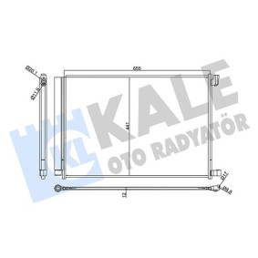 Klimakondensator 357740 von KALE OTO RADYATOR günstig für 76,62 € online kaufen