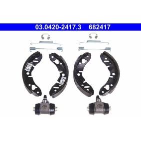 Bremsbackensatz 03.0420-2417.3 von ATE günstig für 130,27 € online kaufen