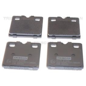Compre Jogo pastilhas travão, travão de estacionamento de disco da TRISCAN 8110 81006 a um preço baixo por 18,22 €