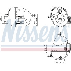Compre Vaso de expansión de NISSENS online para X3 (G01, F97) a precios moderados