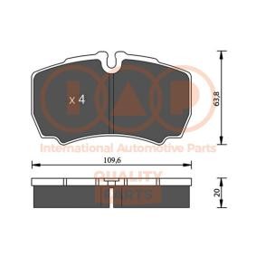 Bremsbeläge 704-57011 von IAP QUALITY PARTS günstig für 93,49 € online kaufen