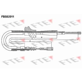 Handbremsseil 9250014 von FTE günstig für 19,66 € online kaufen