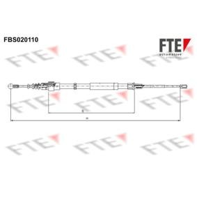 Handbremsseil 9250015 von FTE günstig für 19,36 € online kaufen
