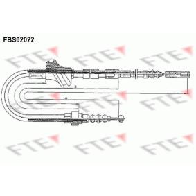 Handbremsseil 9250033 von FTE günstig für 28,39 € online kaufen