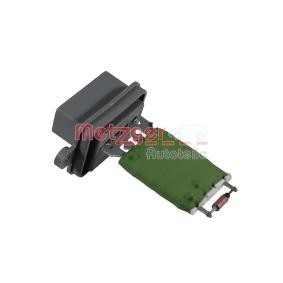 Compre Resistência, ventilador do habitáculo da METZGER 0917733 a um preço baixo por 23,70 €
