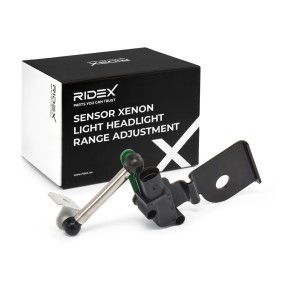 Kjøp Sensor, xenonlys (lyslengderegulering fra RIDEX på nett for Transporter VI Flatvogn lastebil / Chassis (SFD, SFE, SFL, SFZ) til moderate priser