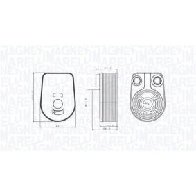 Ölkühler 350300002800 INFINITI von MAGNETI MARELLI