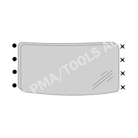 Achetez des Baguette et bande protectrice, pare-brise PMA 753408142 à prix pour 11,46 €