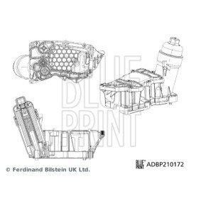 Ölfiltergehäuse für BMW von BLUE PRINT