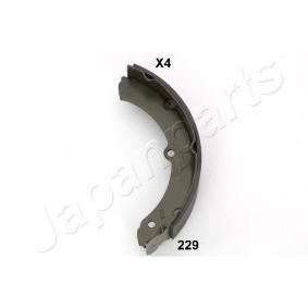 Bremsbackensatz für TOYOTA von JAPANPARTS